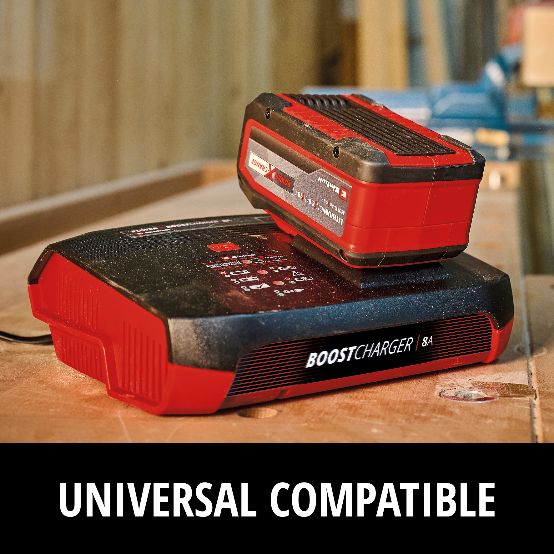 Laddare Einhell Power X-Boostcharger 8A
